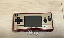 Nintendo Gameboy Micro Famicom Color Console 20th Anniversary F/S Japan USED