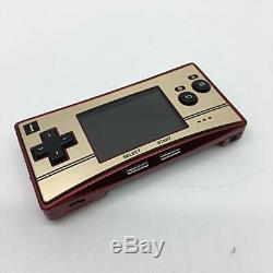 Nintendo Gameboy Micro Famicom Color Console 20th Anniversary F/S JapanRARE