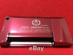 Nintendo Gameboy Micro Famicom Color Console 20th & Face Plate Famicom II Con