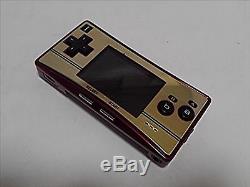 Nintendo Gameboy Micro Famicom Color Console F/S JAPAN SAL USED