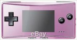 Nintendo Gameboy Micro Purple Color VERY RARE F/S JAPAN USED