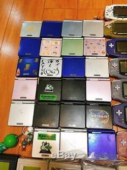 Nintendo Official GameBoy Console Classic Pocket Color Advance SP 59 lots set JP