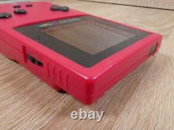 Nintendo Original Game Boy Color Berry Pink Console Box, Manual, Vgc Mint Rare