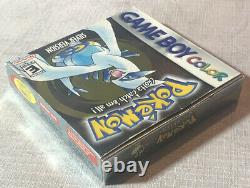 Nintendo Pokemon Gameboy Color Silver Version Box Manual Book + Inserts No Game