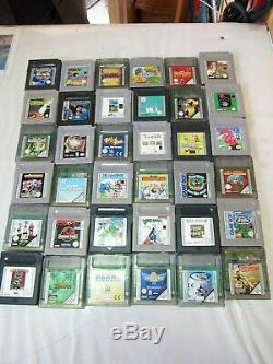 Nintendo gameboy classic und color Spiele Sammlung 135 Stück