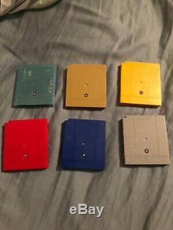 Nintendo gameboy color Pokemon games bundle