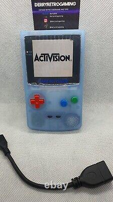 Nintendo gameboy color ips 2024 Screen Mod And Audio With HDMI out
