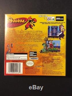 No Game or Manual Included! Game Boy Color Shantae Box and inserts Only