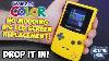 No Mod Game Boy Color Replacement Ips Lcd Screen Just Drop It In