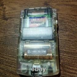 Oem GameBoy color Clear IPS LCD backlight swap backlit screen oversized display