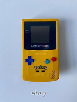 Original Nintendo GameBoy colour with IPS backlight and cover