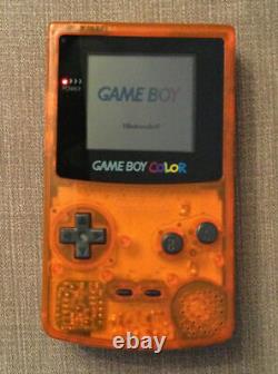 Original Nintendo Gameboy Color Daiei Hawks Orange
