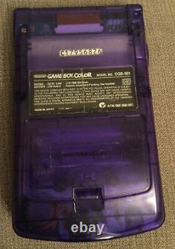 Original Nintendo Gameboy Color Toys'R Us limited edition Midnight blue