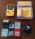 Pokemon Pikachu Game Boy Color Lot System 6 Games Case Mario Red Silver