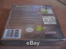 POKEMON SILVER VERSION Nintendo Game Boy Color Game NEW! FACTORY SEALED