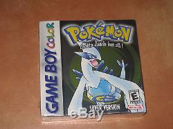 POKEMON SILVER VERSION Nintendo Game Boy Color Game NEW! FACTORY SEALED