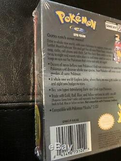 POKEMON SILVER Version Game Boy Color NEW! SEALED