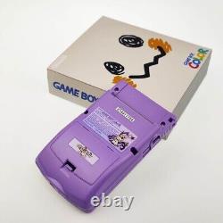 PREMIUM GBC Game Boy Color IPS screen mod & custom shell with box Mimikyu
