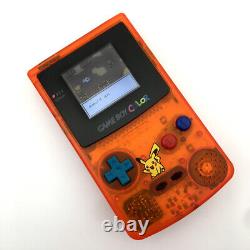 Pikaqiu Edition Retrofit High Light Backlit Game Boy Color GBC Console
