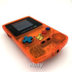 Pikaqiu Edition Retrofit High Light Backlit Game Boy Color GBC Console