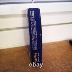 Pokémon Blue Version (Game Boy, 1998) BOX And Game Holder only