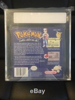 Pokemon Blue Version (Nintendo Game Boy Color, 1998) VGA 85+ NM + Archival