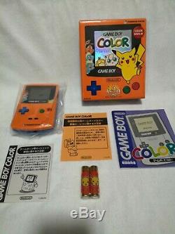 Pokemon Center GameBoy Color Game Boy Orange Limited Edition +extra NEW MINT