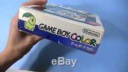 Pokemon Center Gameboy Color GBC Gold & Silver Complete in Box Japan Import