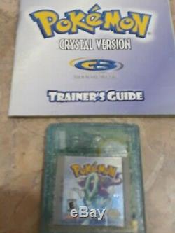 Pokemon Crystal Boxed Nintendo Gameboy color Gbc Gba, tested and working