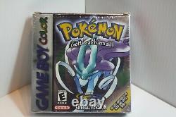 Pokemon Crystal CIB Nintendo Game Boy Color MINT NTSC-U/C (USA) Complete In Box