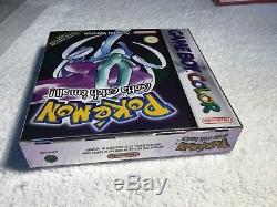 Pokemon Crystal For The Nintendo Gameboy Color Boxed & Complete PAL UK EX CON