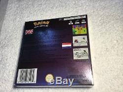 Pokemon Crystal For The Nintendo Gameboy Color Boxed & Complete PAL UK EX CON
