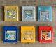 Pokemon Crystal Gold Silver Blue Red Yellow Collection Gb Gbc Game Boy Color