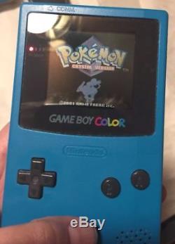 Pokemon Crystal, Gold & Silver Nintendo Game Boy Color With Box In NM Collectors