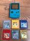 Pokemon Crystal, Gold, Silver, Red, Blue & Yellow + Gameboy Colour Console