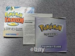 Pokemon Crystal Kristall Edition OVP Game Boy Color CiB Vollständig TOP