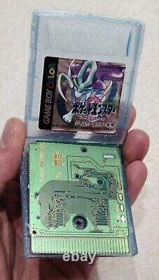 Pokemon Crystal New Save Battery Nintendo Game Boy Color English PAL JPN Genuine