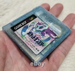 Pokemon Crystal New Save Battery Nintendo Game Boy Color English PAL JPN Genuine