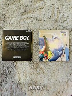 Pokemon Crystal (Nintendo Game Boy Color, 2001) Box, Insert And Leaflet Only