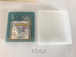 Pokemon Crystal (Nintendo Game Boy Color Colour, PAL) Boxed with Manual