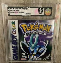 Pokemon Crystal Nintendo Gameboy Color VGA 95 sealed no Wata