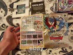 Pokemon Crystal Nintendo Gameboy Colour game