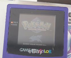 Pokemon Crystal Version Authentic Game Boy Color Complete