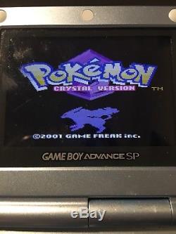 Pokemon Crystal Version GBC (Nintendo Game Boy Color, 2001)NR MNT CIB TESTED