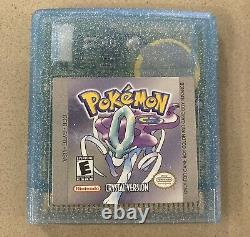 Pokemon Crystal Version (Game Boy Color, 2001) Authentic Boxed Inserts