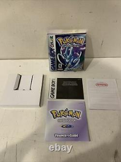 Pokemon Crystal Version (Game Boy Color, 2001) BOX ONLY NO GAME AUTHENTIC