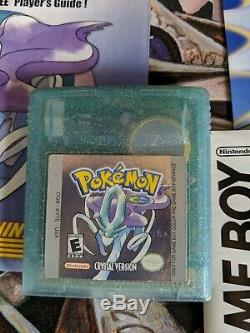 Pokemon Crystal Version (Game Boy Color, 2001) cib complete in box
