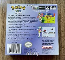 Pokemon Crystal Version Game Boy Color Complete In Box With Manual And Inserts