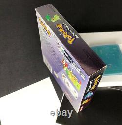 Pokemon Crystal Version Game Boy Color GBA nintendo Great Box No Instructions