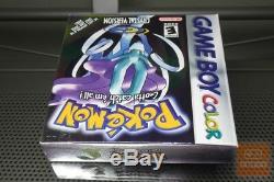 Pokemon Crystal Version (Game Boy Color, GBC 2001) COMPLETE! AUTHENTIC
